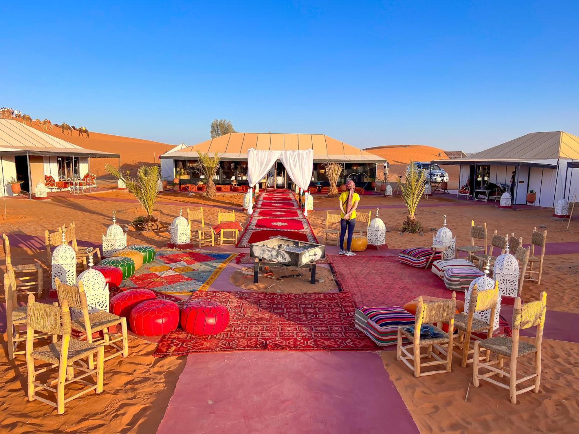 Luxury Berber Style Hotel Merzouga Bagian luar foto